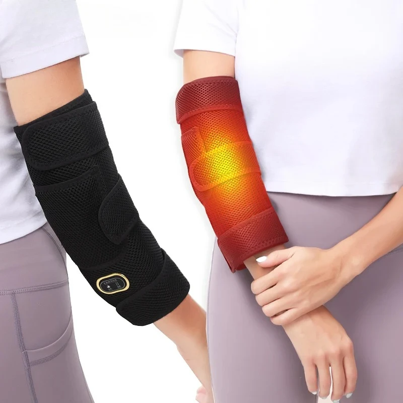 

USB электрический локоть, регулируемый бандаж для поддержки локтя, электрический нагревательный налокотник, теплая обертка, поддержка локтя, защита рукава