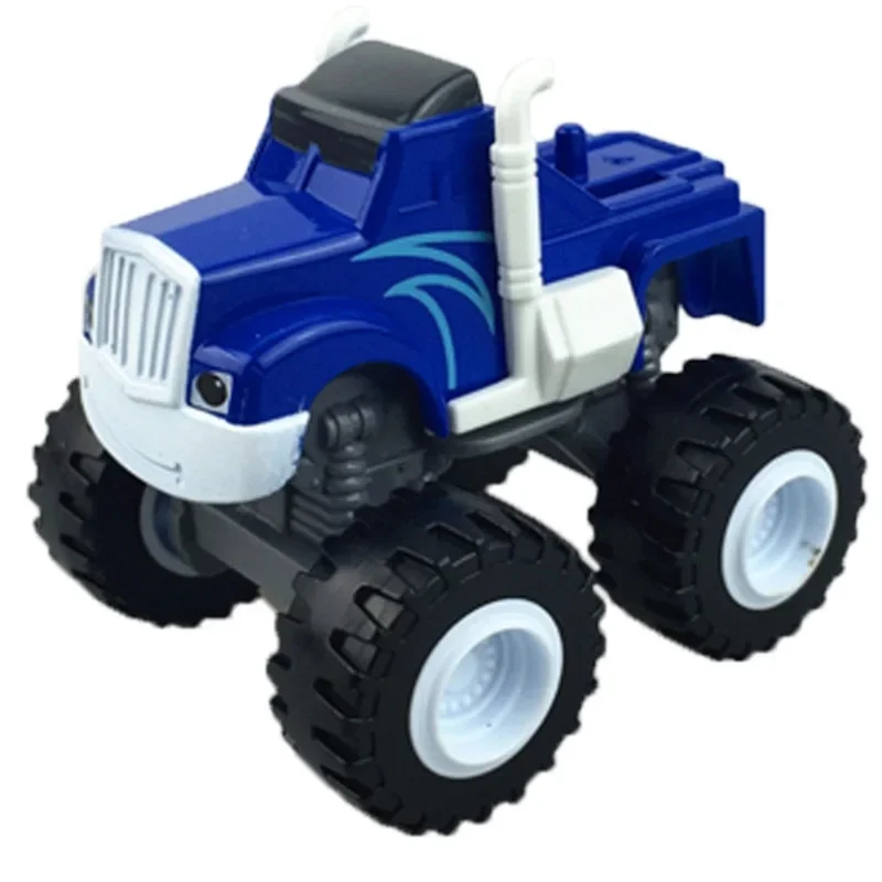 Machines Car Toys Russian Miracle Crusher Truck Vehicles Figure Blazed Toys for Children Birthday Gifts Blazer Kid Toys