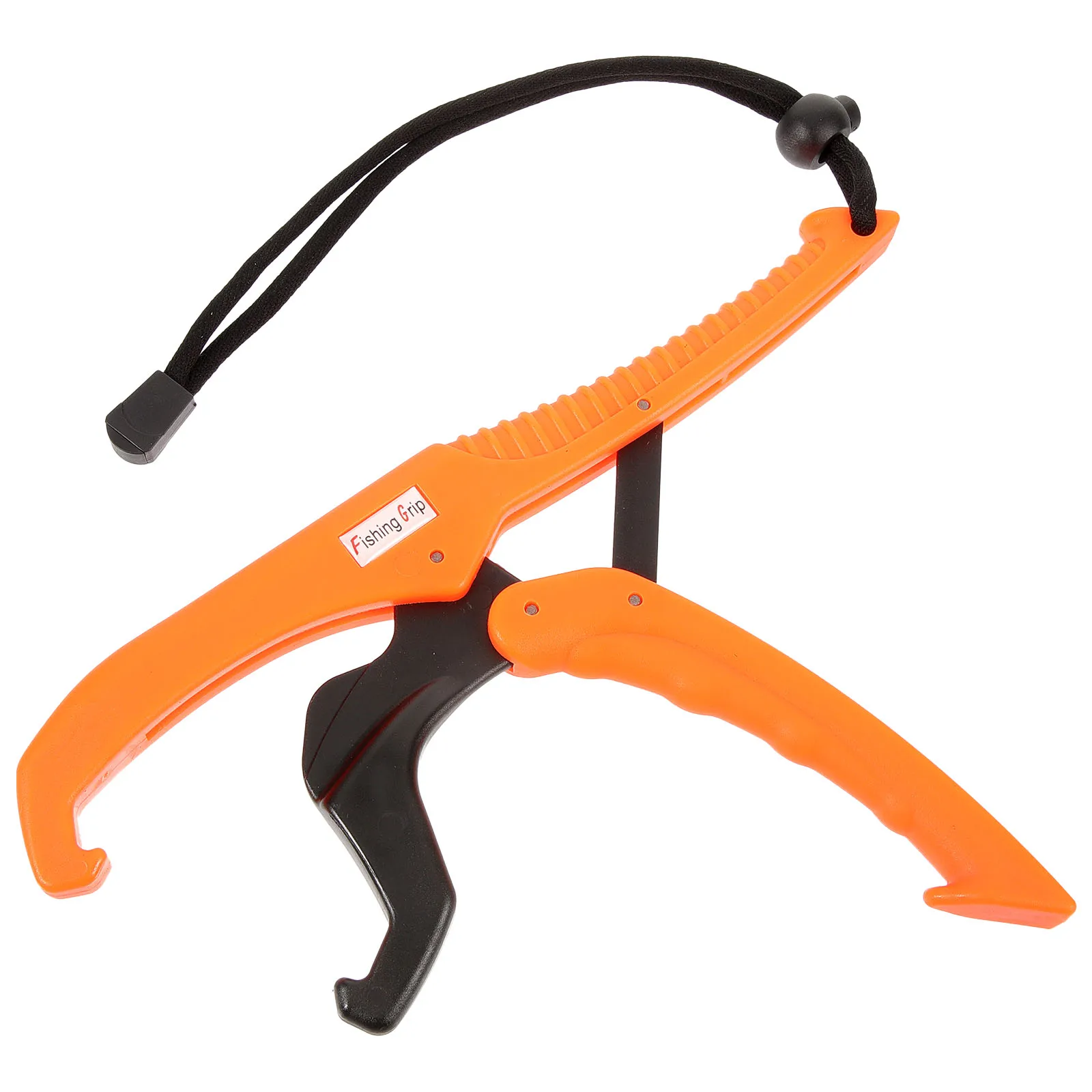 

1pcs Fish Gripper Large ange ABS Plastic Floating Grabber Anti lost Hand Strap Portable Fishing Tool Plier