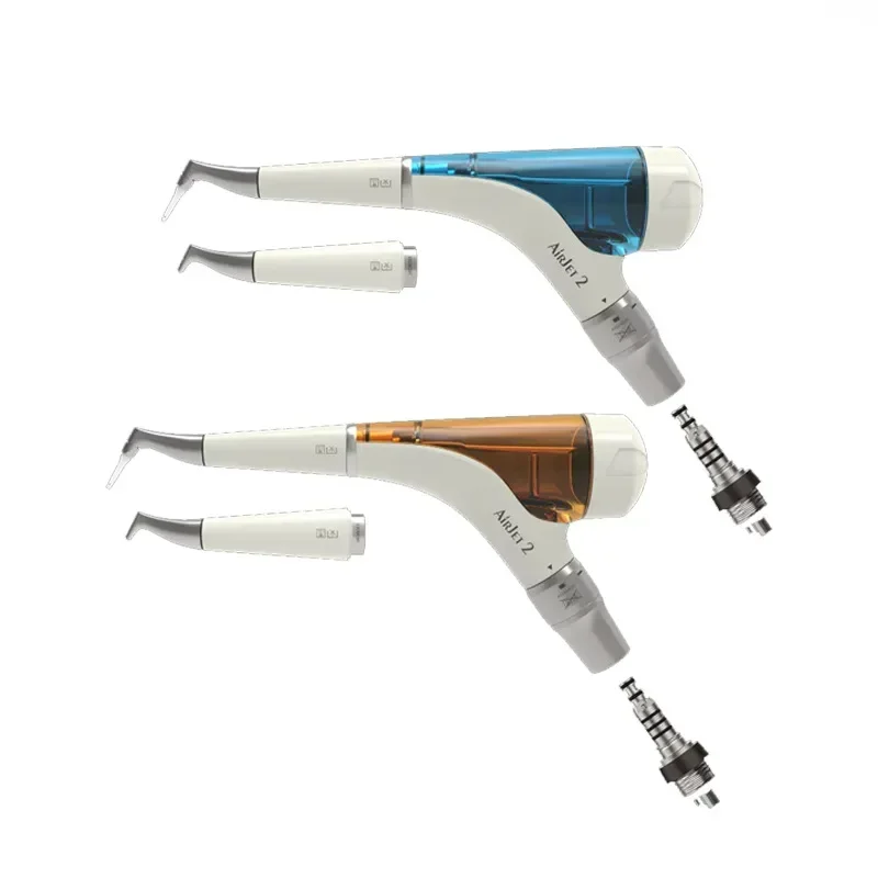 Dental Air Flow Prophy Unit - Air Polisher & Sandblasting Machine | 4 Hole KAVO Quick Connect for Teeth Whitening Spray