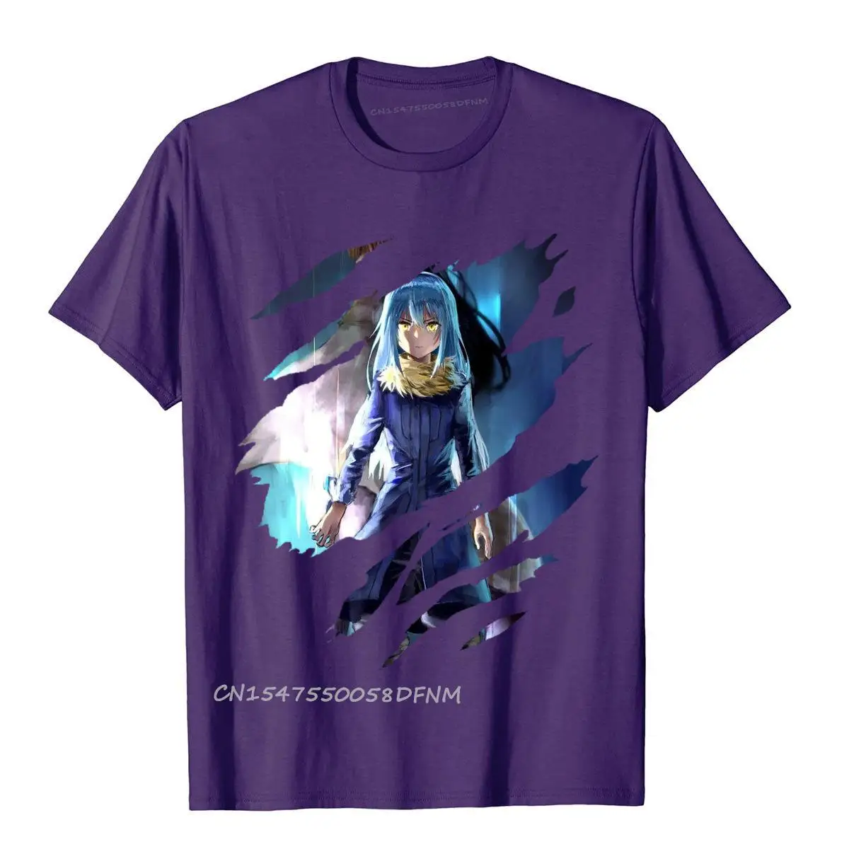 Rimuru Tempest Reo Anime Premium Cotton Tops T Shirt Fitness Special Summer T Shirts Oversized Tshirt