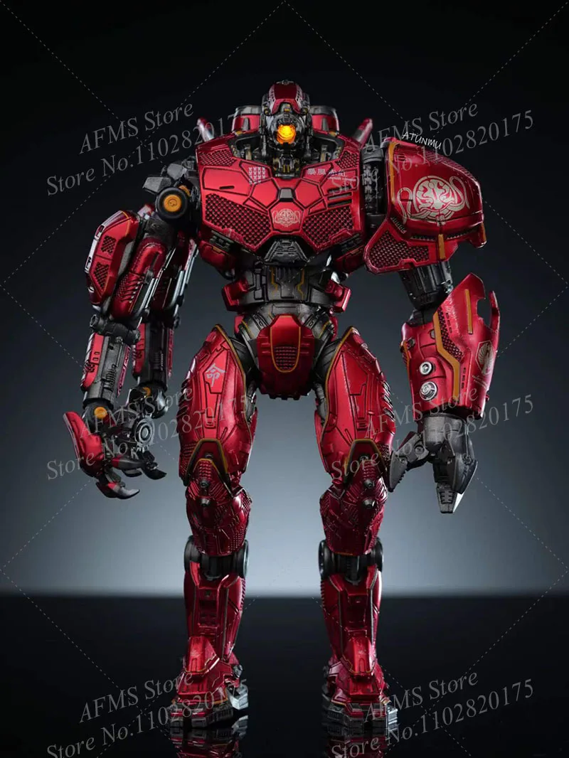 20Cm Robot Krijger Mech Storm Crimson Mech Creatie Mobiele Pvc Actiefiguurmodel Beste Fans Collectie Cadeau