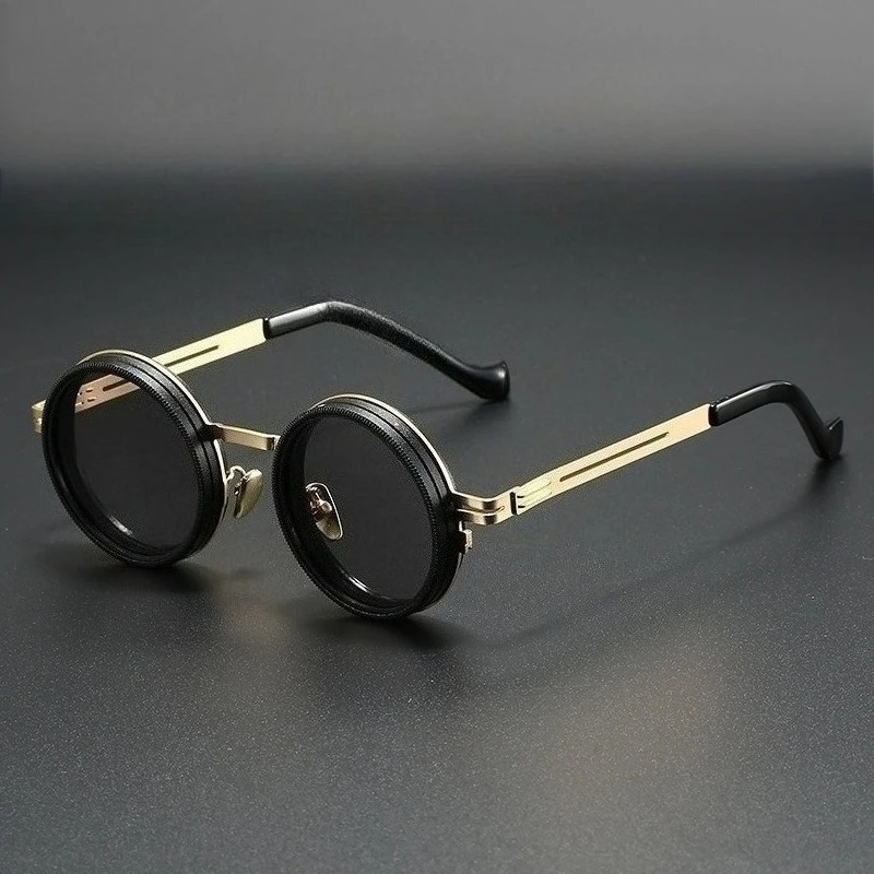 

Регулируемые солнцезащитные очки 1-9, солнцезащитные очки в стиле панк для мужчин и женщин, круглые линзы с фильтром ND, ретро очки для рыбалки, винтажные очки Gafas De Sol