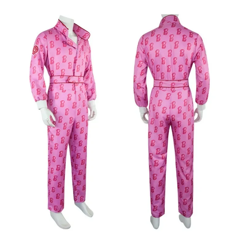 Movie Barbi Ken Cosplay Suit Jumpsuit Sports Wear Cosplay Costumes Cosplay Halloween Costumes