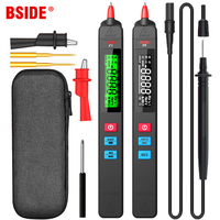 Digital Multimeter Smart Autoranging 6000 DC AC Voltage Capacitance Ohm NCV Hz Diode Continuity Live wire Pen Tester Meter