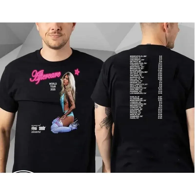 Baby Cowboy Aftercare World Tour List 2025 Two Sides Essential T Shirt