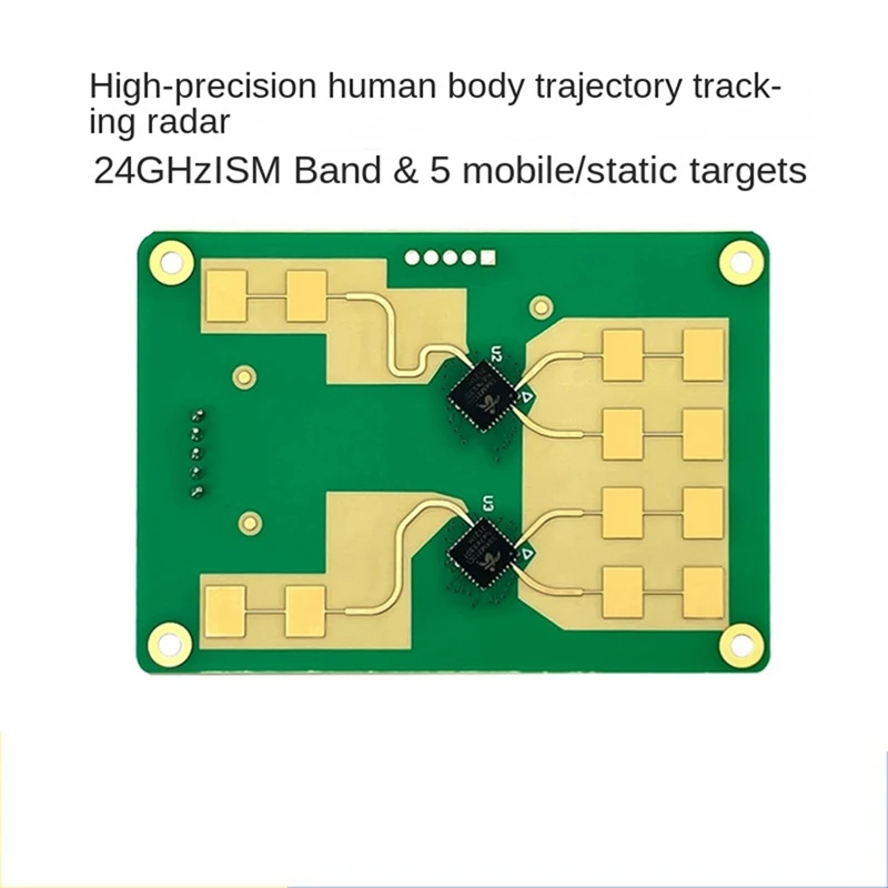 LD2461 24G Millimeter Wave Radar Module Human Body Tracking Sensor With Dual Transmitters And Quad Receivers 1 PCS