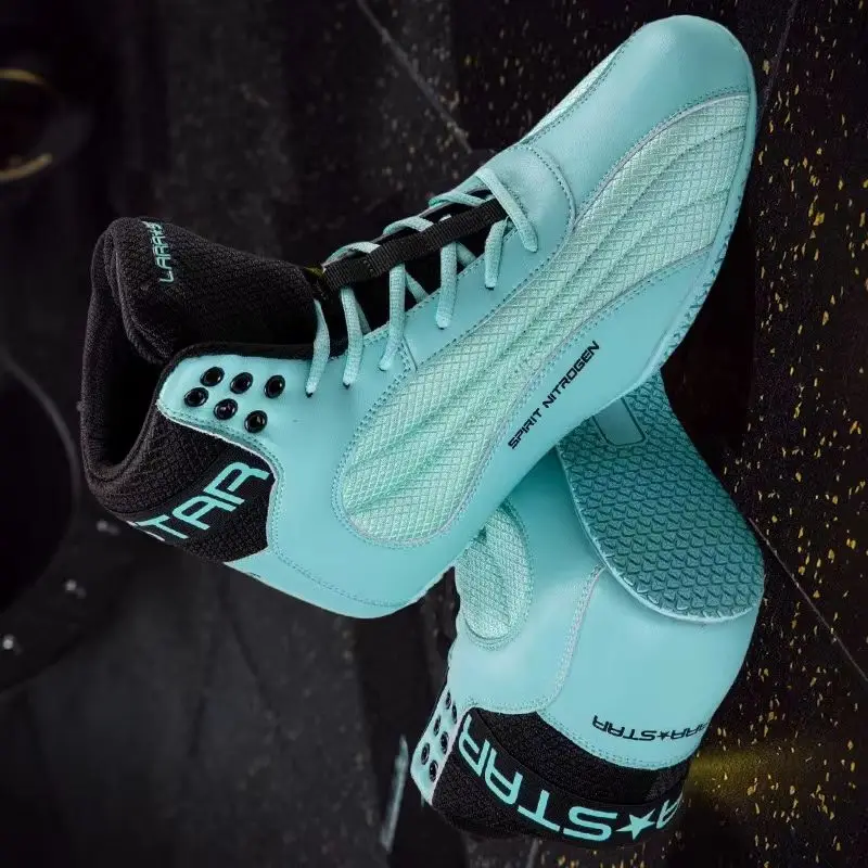 

2025 New Wrestling Shoes Men Women Light Weight Fighting Shoes for Unisex Luxury Brand Boxing Shoes Couples Gym Training Shoe