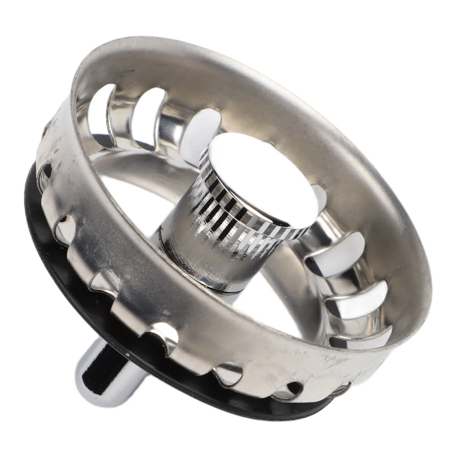 

As Shown Kitchen Sink Strainer Adjustable Depth Filter Steel Protector 22mm Depth Adjustable Leak Prevention Technology