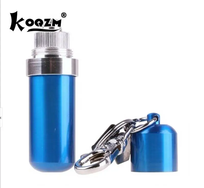 1 PC Durable Portable Stainless Steel Alcohol Burner Lamp With Keychain Keyring