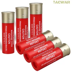 Airsoft Shotgun Shells, 6 Pack of 15 Round BBs Standard Airsoft Mag for Multi & Single-Shot Airsoft Shotguns Accessories
