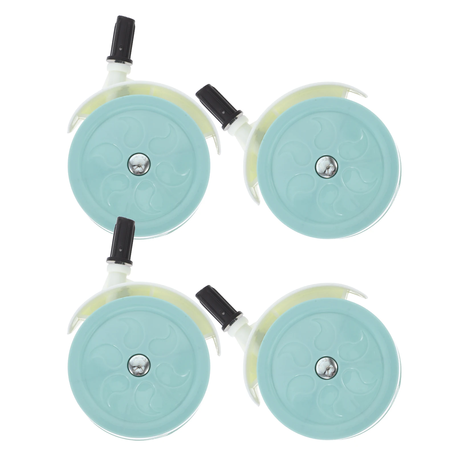 

4 pcs Walker Wheels 360° Rotation Silent Durable Pp Replacement For Stroller Accessories Mobility Scooter Wheel Furniture