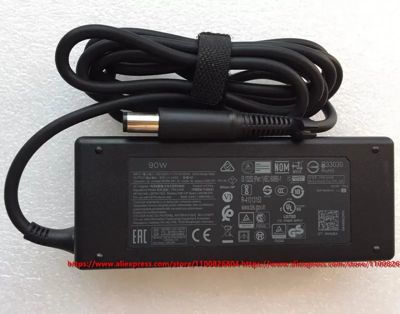 Original For HP Laptop Charger 19.5V 4.62A 90W TPN-DA18 TPN-CA18 L39754-003 L39754-002 L40098-001 Power Supply AC DC Adapter