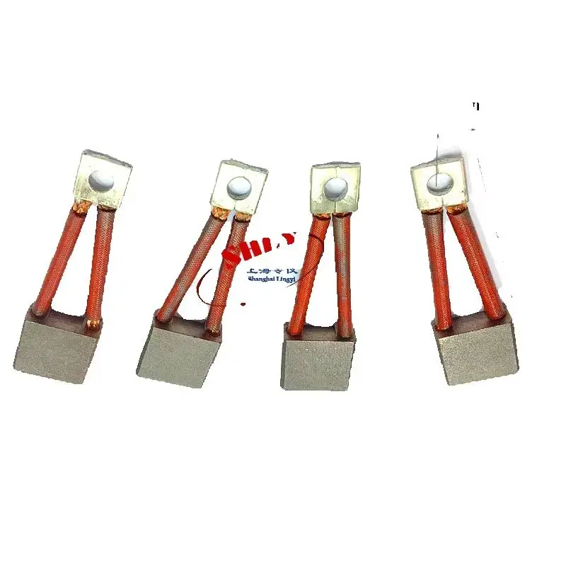 

8Pcs Suitable for Sightseeing Carbattery Car/forklift/forklift Carbon Brush Brush 10x25x25mm Wire Length 50mm Motor Carbon Brush