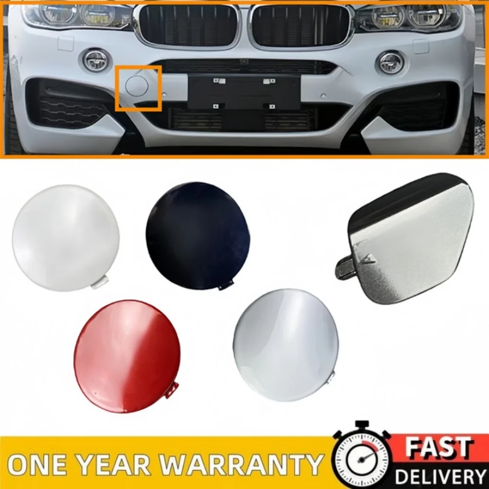 

Auto Front or Rear Front Bumper Tow Hook Cap Cover for BMW X6 F16 M Sport 2015 2016 2017 2018 2019 51118065933 51128056540
