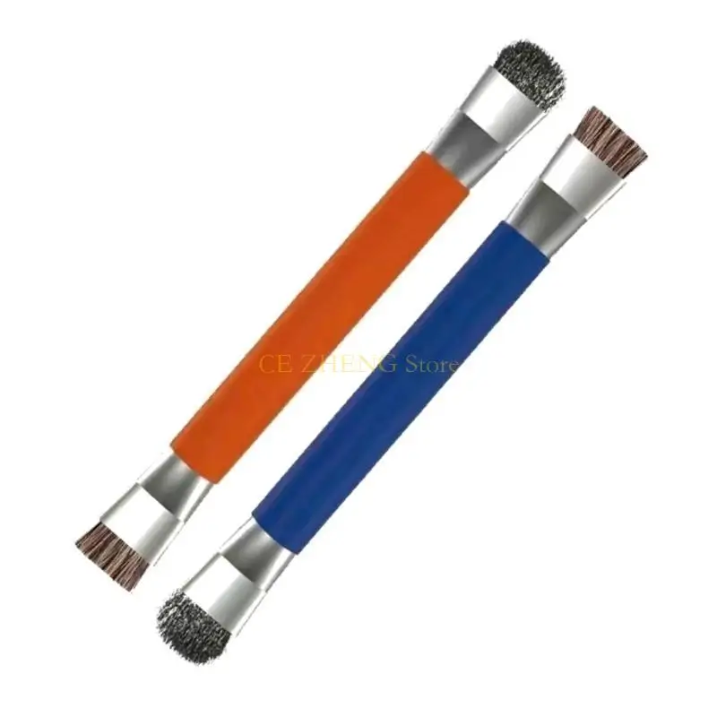 Pennello a doppia testa pulizia anti statica E56B per telefono cellulare