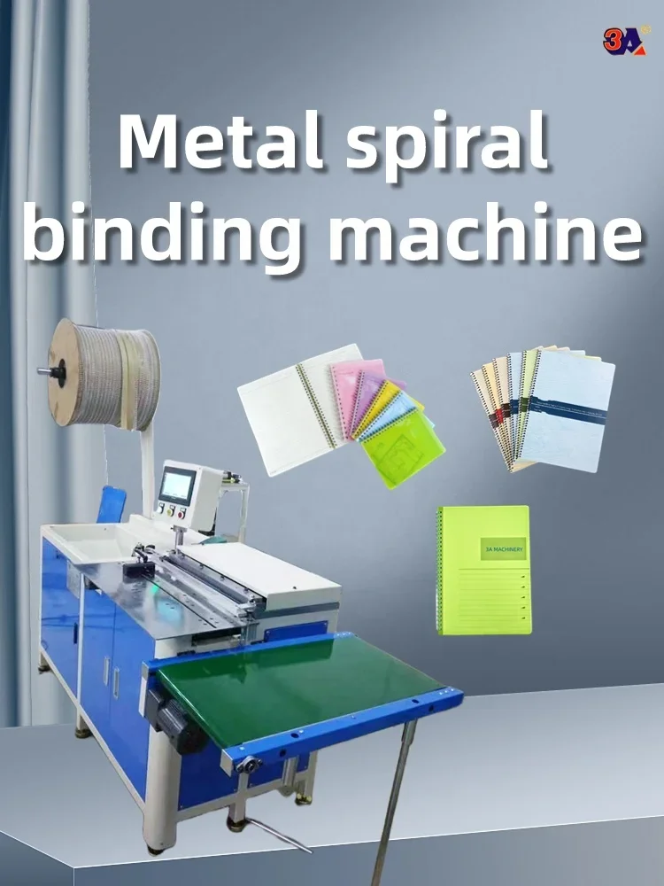 CQT-Metal spiral binding machine Suitable for binding notebooks