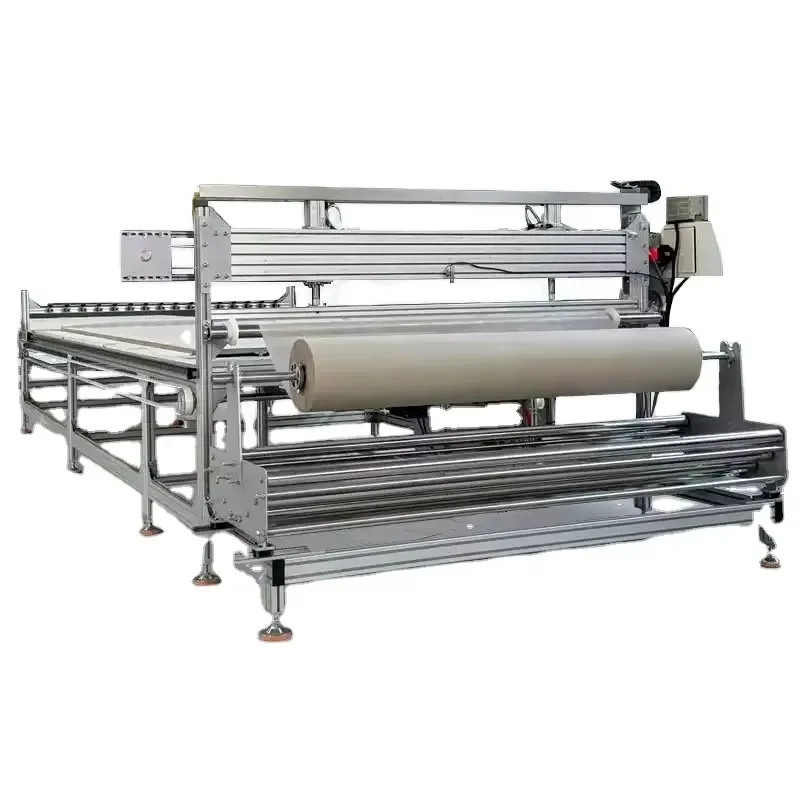 Automatic High Capacity Heavy Engine & Motor Cloth Pulling Spreading Cutting Machine for Fabric/Textile