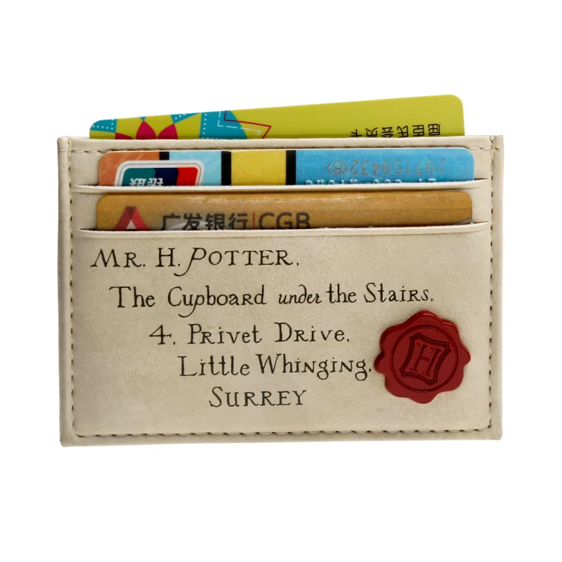 

Ultra thin card bag with three card slots, autumn leather card bag, zero wallet card clip, PU card bag Men Women Mini