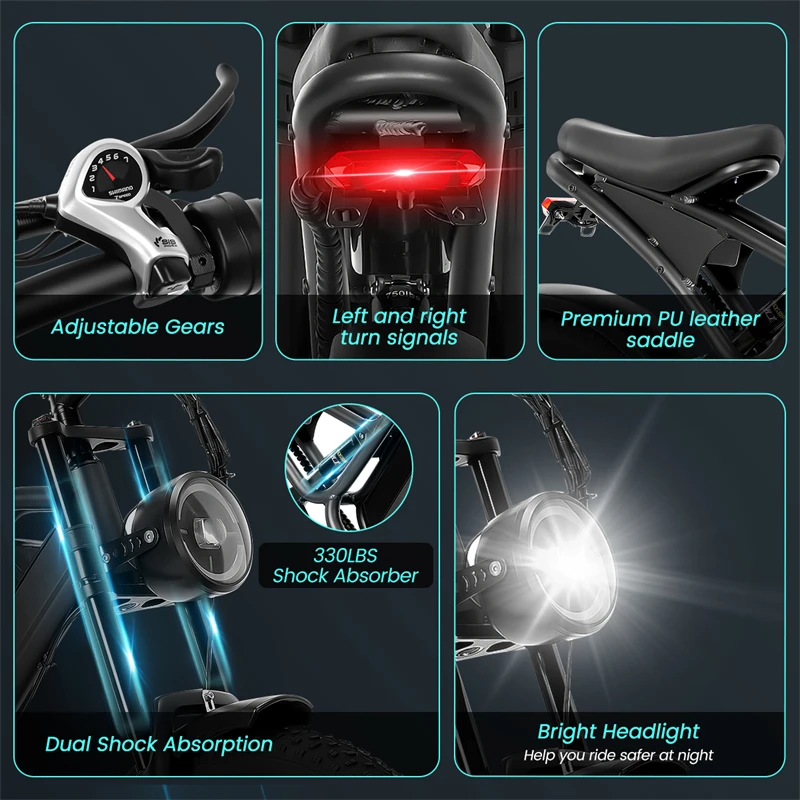 STLF دراجة جبلية كهربائية فائقة 73 دراجة 20 بوصة 48 فولت 15ah 20ah 30ah 500 واط 1000 واط 2000 واط دراجة كهربائية الدهون الإطارات الطريق 72 فولت الترابية