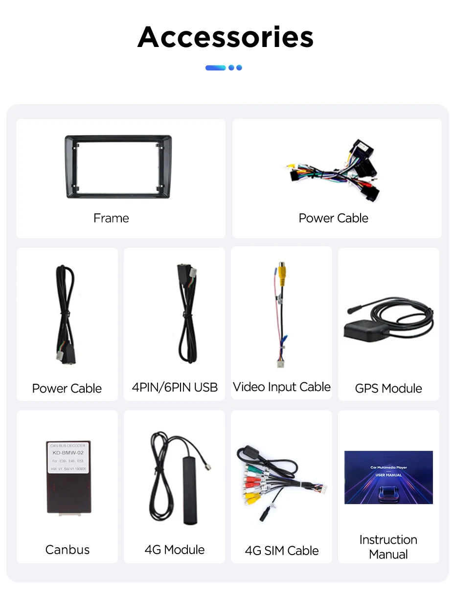 Junsun 8-Kern-Android-Headunit für VW Golf 4 Jetta MK4 mit kabellosem CarPlay & Android Auto, 2-DIN-Stereoanlage mit Kühlventilator, DSP, IPS-Bildschirm, 4G, WiFi und GPS-Navigation – Detail 19