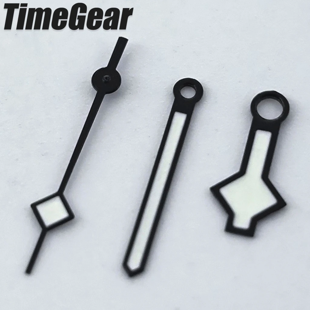 NH35 NH36 Black Snowflake Watch Hands Green Luminous For NH34 NH35 NH36 7S26 4R35 4R36 Automatic Movement Accessories