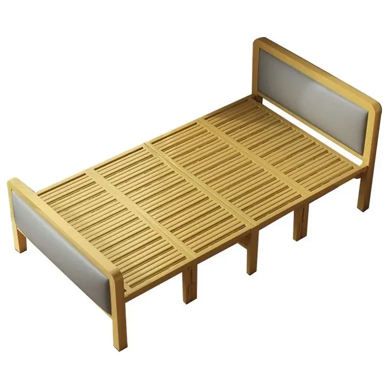 

Reinforced Rollaway Bed Single Double Bed, Household, Stainless Steel Bed