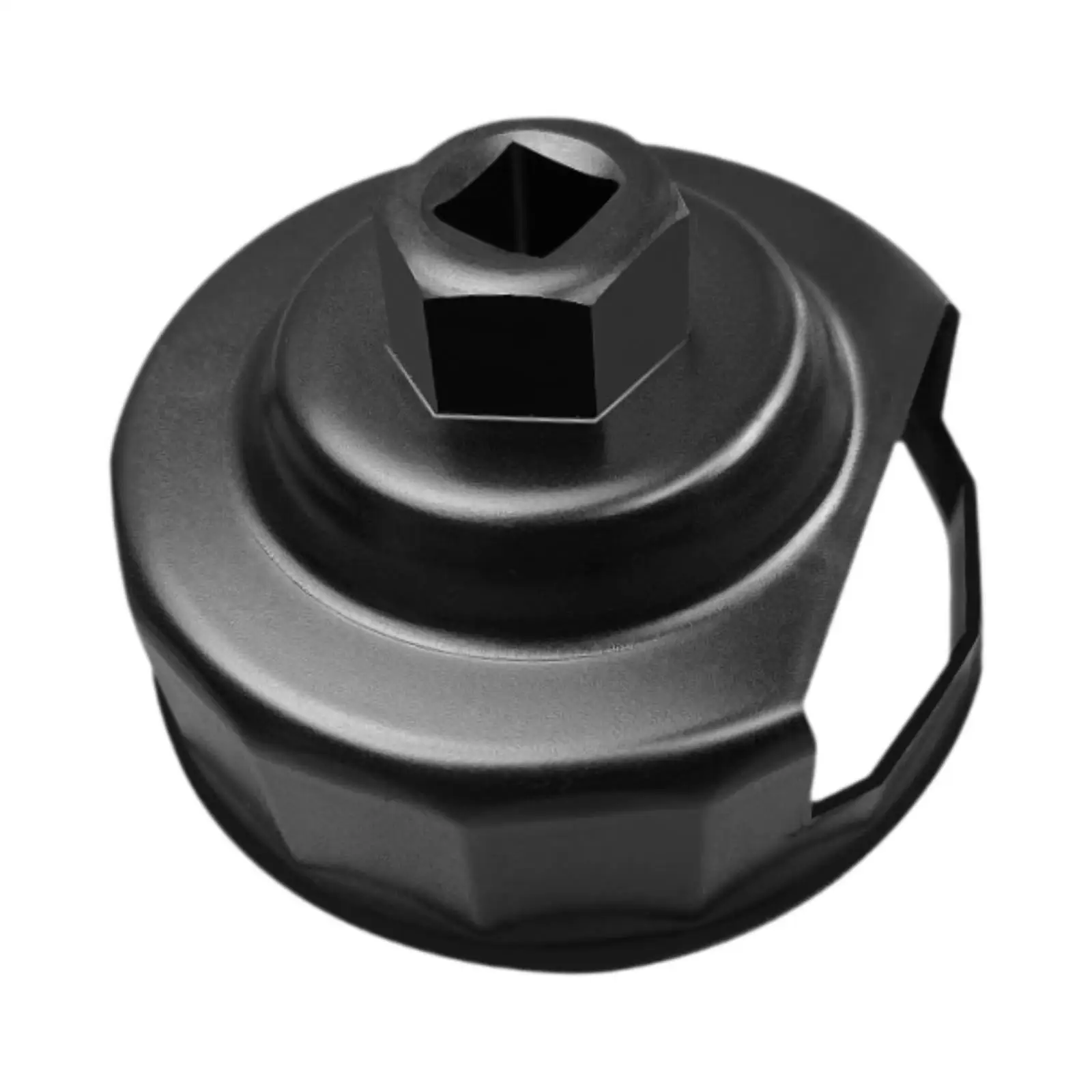 Universal Oil Filter Cap Wrench 76mm 14 Flutes Alloy Steel Easy Removal for Harley Motorcycle DIY