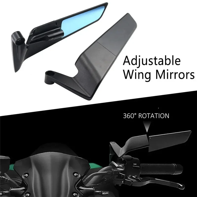 

Зеркала заднего вида для Trident660 Trident 660 TRIDENT 660 2020-2023, черный алюминий