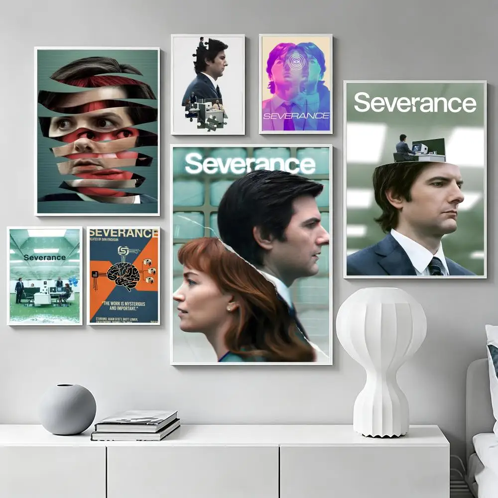 Series S-Severance Poster Premium Art Wall Decor, Simple Ornament for Living and Leisure Areas