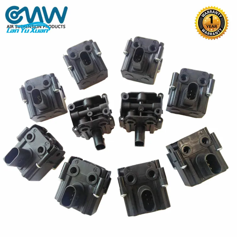 Air Suspension Compressor Car Solenoid Block 37206868998 4722555610 for F01 F02 Gt F07 F11 X5 F15 X6 F16 Auto Parts Valve Bl