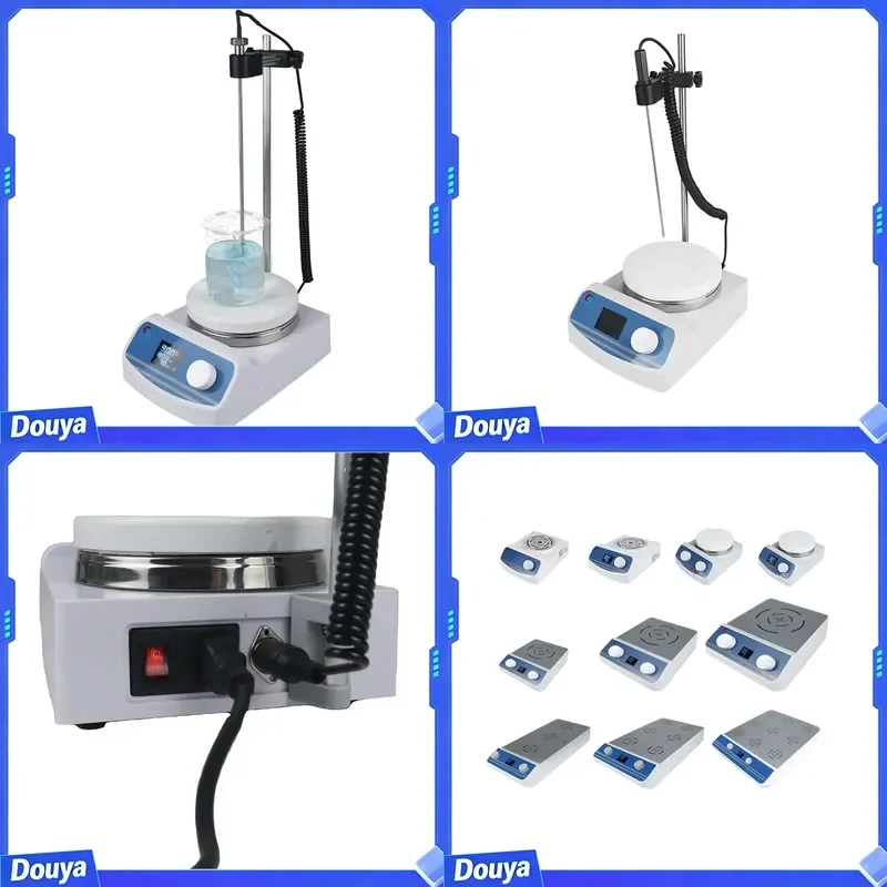 Laboratory Digital Hotplate High Temperature Mini Blender Magnetic Electric Chemical Stirrer With Heating