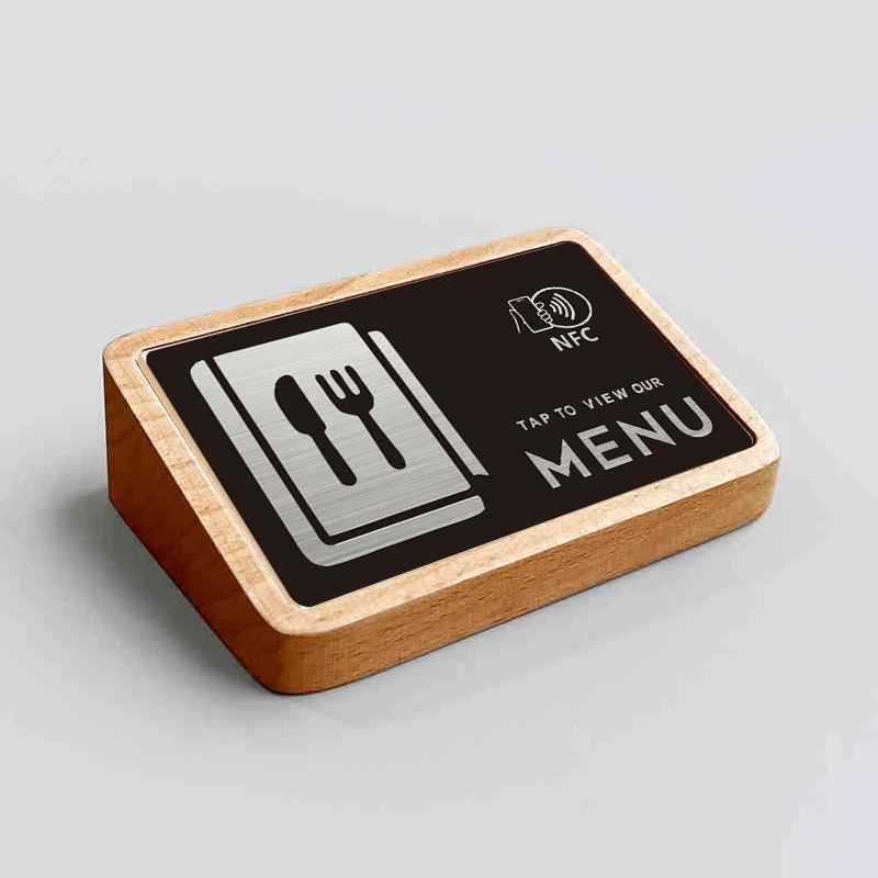 NFC standaard PVC-kaart voor online menu Quick Link naar Menu