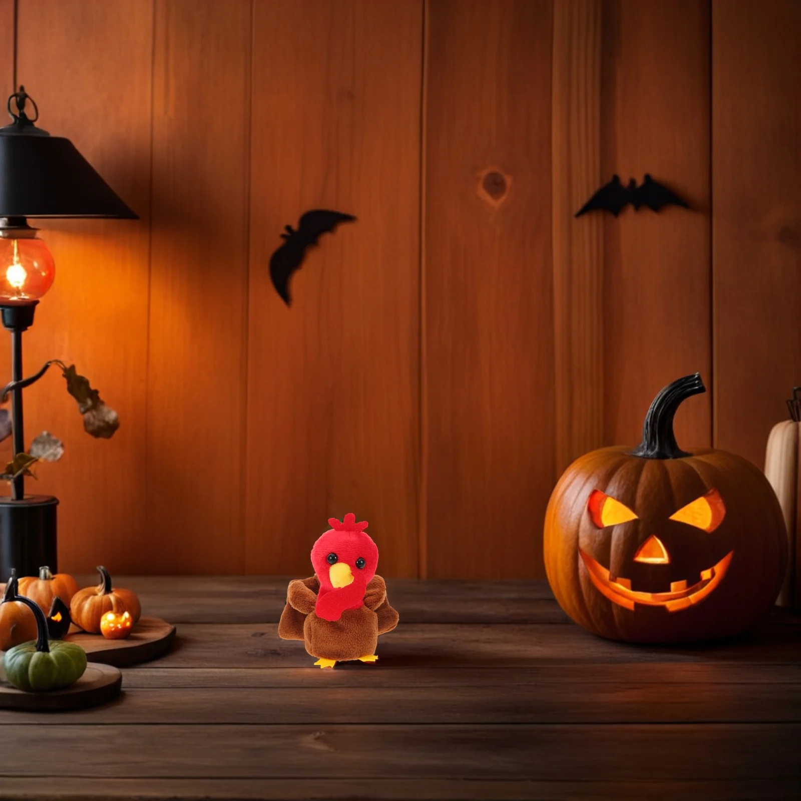 Thanksgiving Kalkoen Vingerpop Kinderen Zacht Dierlijke Vorm Storytelling Speelbal Klaslokaal Rollenspel Vakantie Decoratie Bulk