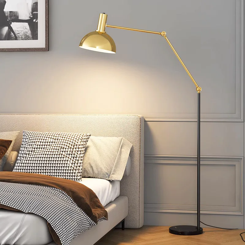 

Scandinavian Led Floor Lamps for Living Room Sofa Side Standing Lamp Bedroom Bedside Lights Indoor Lighting Fixtures Home Decor