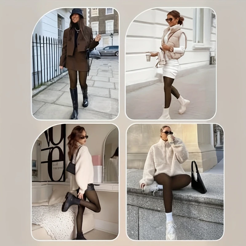 Thumbnail 4 - #5 Trending High Waist Thermal Tights Right Now