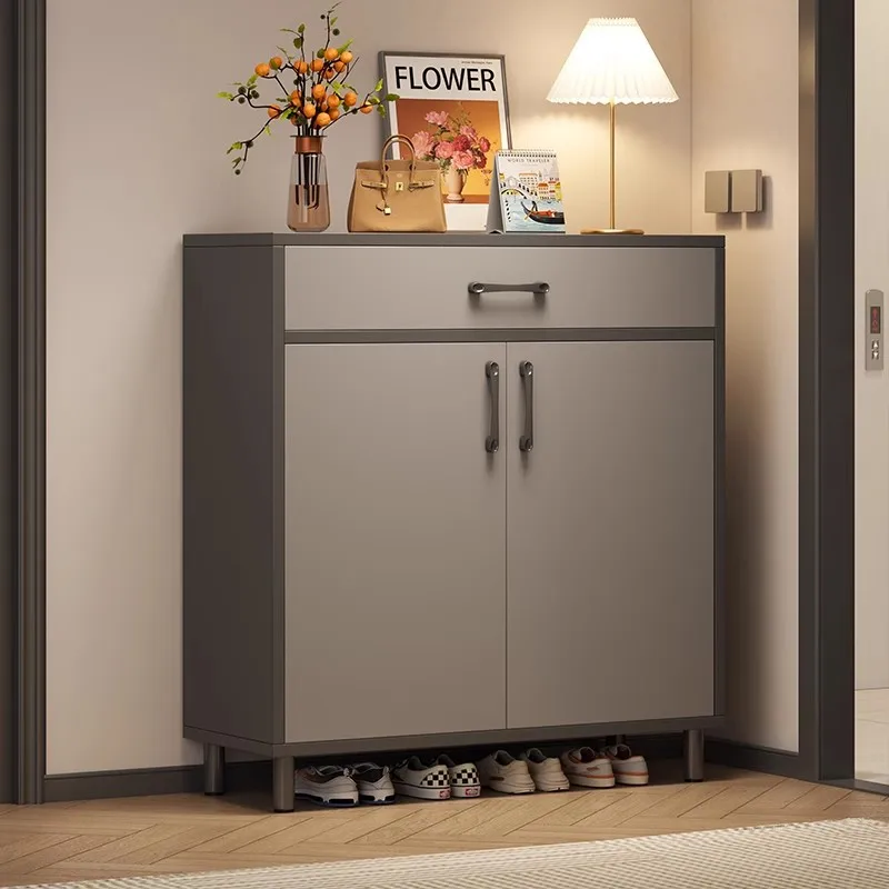 

Shoe cabinet household door entrance cabinet integrated small apartment storage artifact
