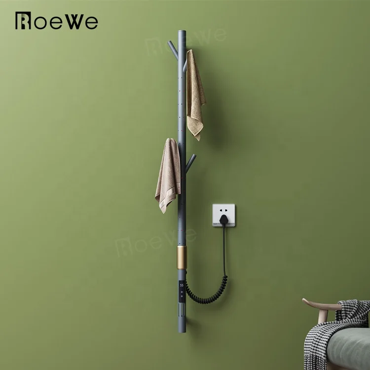 

Вешалка для банных полотенец новейшего дизайна, электрическая сушилка для полотенец, грелка для полотенец, настенные стержни с подогревом, вешалка для горячих полотенец