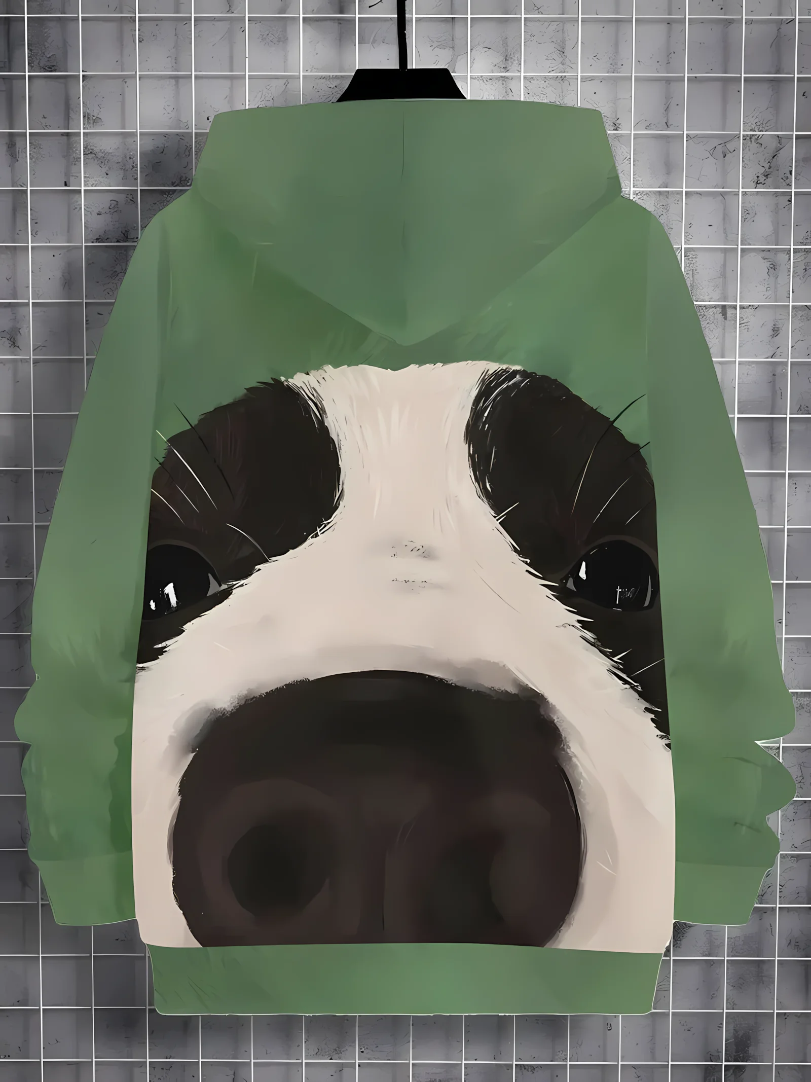 2025 خريف جديد للأطفال لينة هوديي ثلاثية الأبعاد جرو نمط مطبوعة في الهواء الطلق الترفيه الأطفال طويلة الأكمام هوديي