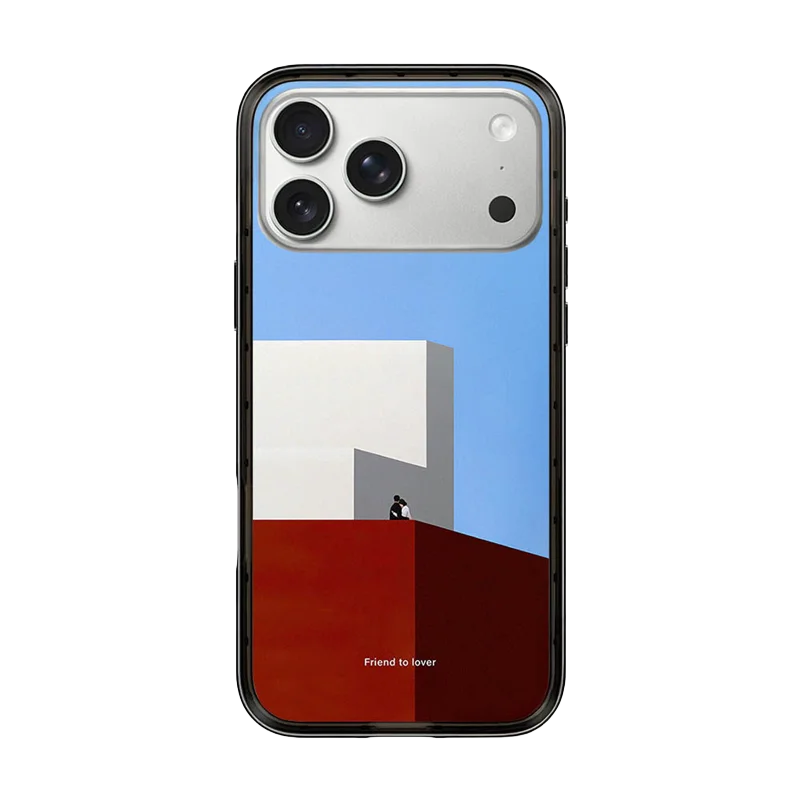 6032766 Acrylic Magnetic Case: Compatible with IPhone 17 16 15 14 13 12 Pro Max 17 Air