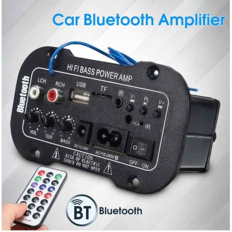 Hot Product Digital Bluetooth Amplifier Three-in-One 12V 24V 220V Car Audio Card Amplifier Mainboard