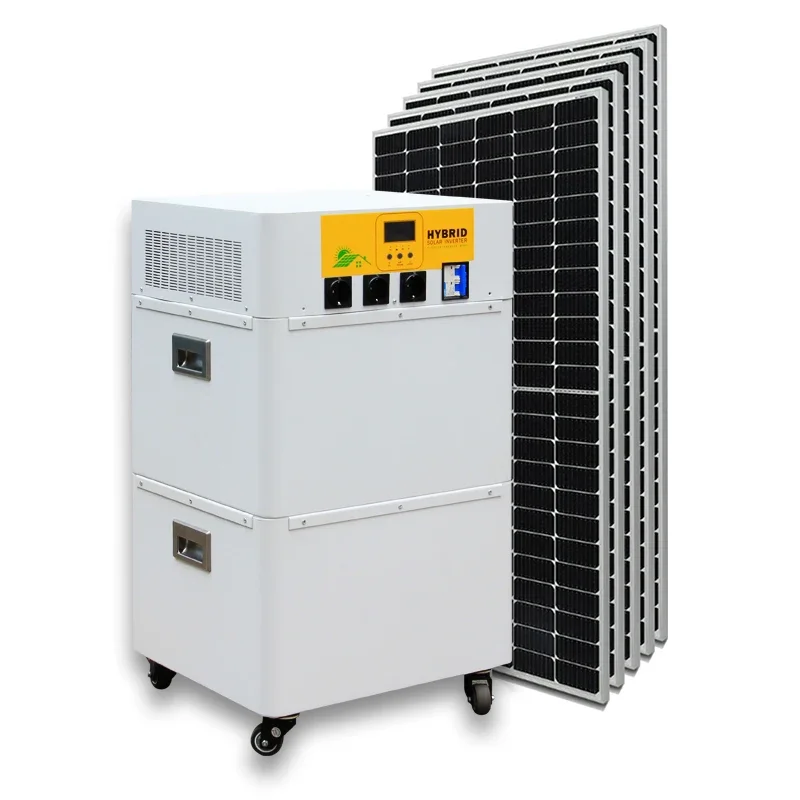 2023 Newest  Power Station 5000w 12.8KWH 10KWH 5KWH Inverter Generator Solar  for Home Backup