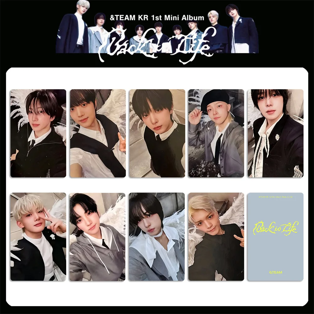 9Pcs/Set &TEAM HD Photocards Back to Life New Album LOMO Cards