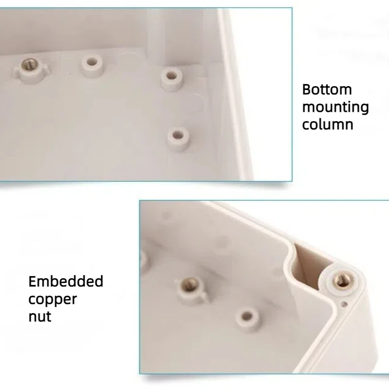 Pre-installed Electrical Junction Box IP65 Waterproof Wire Connection Box With TB Terminal Blocks Cable Joints Support DIY