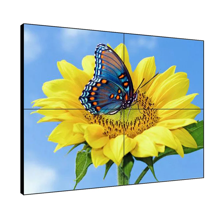 ultra Narrow Bezel 3X3 Full Hd Panel with Video Controller Indoor 4X4 Lcd Video Wall 55 Inch