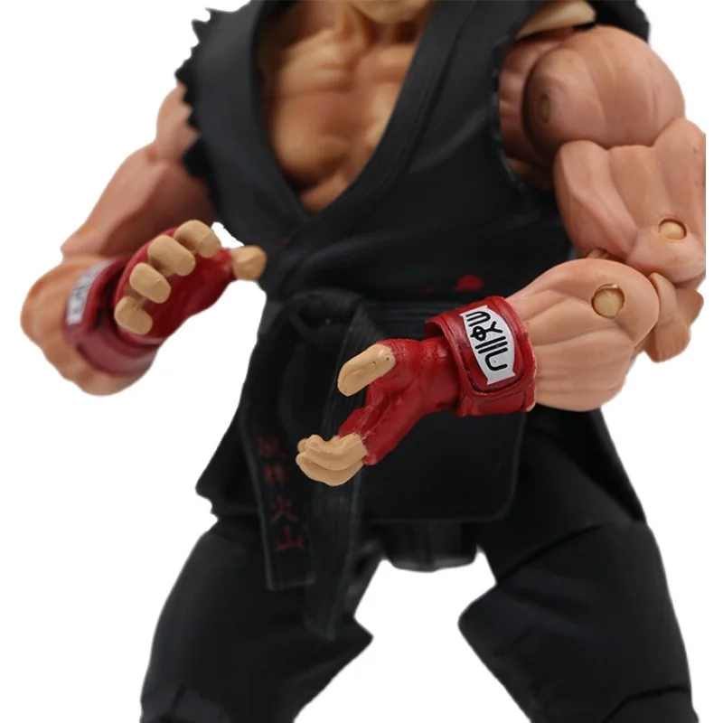 BANDAI Street Fighter Ryu Ken Masters Guile Chun-Li Gouki Oint Movable Action Figure Finished Product MODEL TOYS