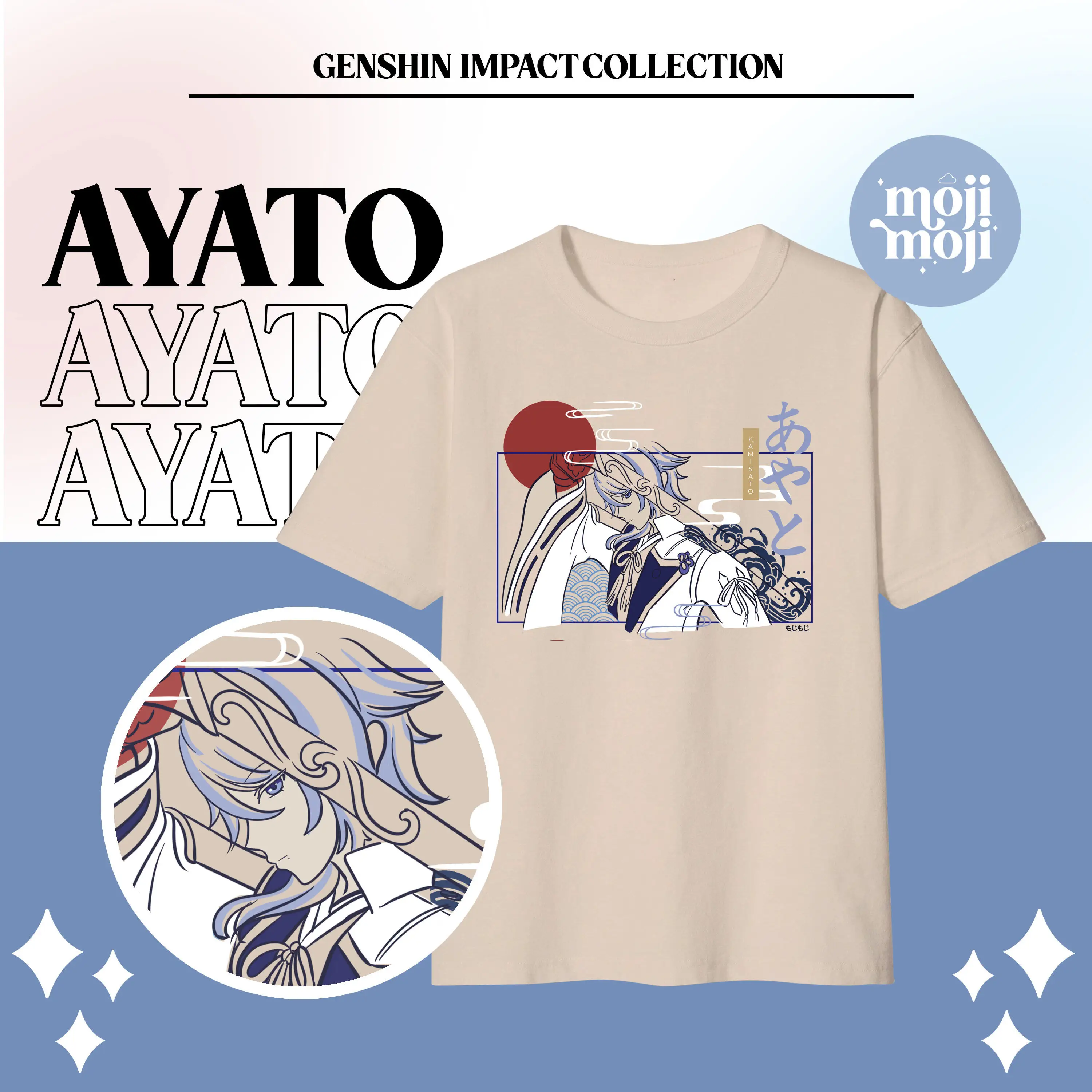 GENSHIN IMPACT - Ayato Shirt Unisex T-Shirt