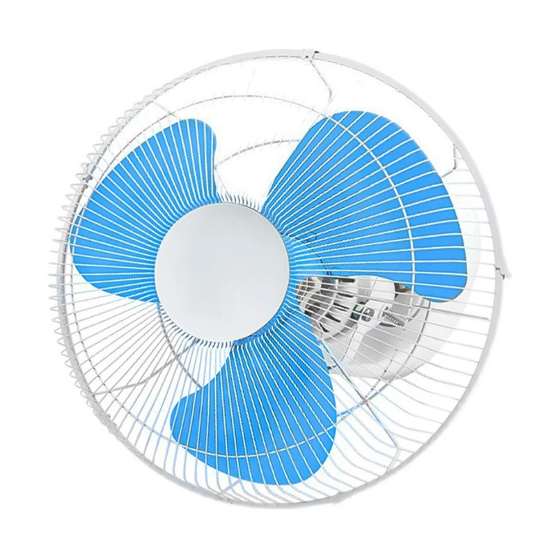 16 Polegada 360 graus garagem interior silencioso montagem na parede ventilador de teto refrigeração ar escritório em casa elétrico oscilante órbita ventilador teto