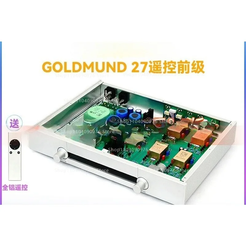 

Refer To Goldmund 27 HIFI Preamplifier with Remote Control High Reduction 4 Groups of Input Interface Audio Amplifier