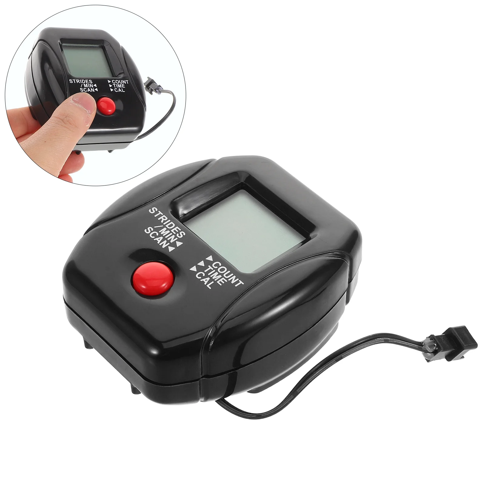 

Mini Stepper Stair Stepper with LCD Monitor Smart Memory Function Compact Fitness Equipment Home Workout Step Board